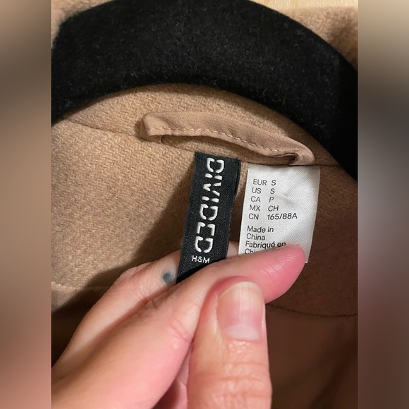 Women’s Tan Tie Belt Coat - Picture 2 of 7